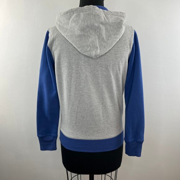 New York KNICKS NBA G-III 4Her by Carl Banks Gray Blue Zip Up Hoodie Size M - Picture 6 of 10